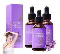 Cyperglow - Siero Pelle Cyperus Rotundus, 60ml / 2 Fl Oz Olio Cyperus Afterglow, Olio per Ridurre la Crescita dei Peli del Corpo, Oli per Depilazione Potenziati - for Tutti I Tipi di Pelle(3 bottles)
