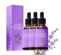 Cyperglow - Siero per la cura della pelle Cyperus, lenitivo e delicato, trattamento depilatorio, riduce la crescita dei peli del corpo, trattamento depilatorio, per tutti i tipi di pelle (3pcs)