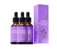 Cyperglow - Siero per la pelle al Cyperus Rotundus, riduce la crescita dei peli superflui, idrata e lenisce la pelle, adatto a tutti i tipi di pelle (3pcs)