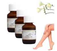 Cyperus Rotundus Oil, Cyperus Rotundus Oil per la depilazione, 100% puro olio di cipero, riduce la crescita dei peli del corpo, efficace olio di cipero per pelle liscia (3 pezzi)