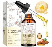 Cyperus Rotundus Oil, Cyperus Rotundus Olio per la depilazione, 60 ml, olio naturale Cyperus Rotundus per la depilazione del corpo, inibisce delicatamente ed efficacemente la crescita dei capelli