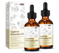 Cyperus Rotundus Oil, Olio di Cipero Naturale al 100% per la Depilazione, la Riduzione Della Crescita dei Peli Sul Corpo e la Levigazione Della Pelle, Adatto a Tutti i Tipi di Pelle, con Contagocce