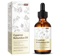 Cyperus Rotundus Oil, Olio di Cipero Naturale al 100% per la Depilazione, la Riduzione Della Crescita dei Peli Sul Corpo e la Levigazione Della Pelle, Adatto a Tutti i Tipi di Pelle, con Contagocce