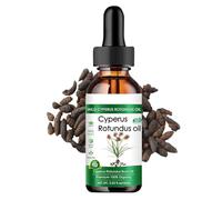 Cyperus Rotundus Oil - Olio di cipresso naturale al 100% per la depilazione naturale dei del corpo, 60 ml, olio biologico di Cyperus Rotundus | Uction Olio idratante e nutriente per ridurre la