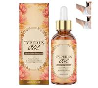 Cyperus Rotundus - Siero ad olio Roll-On con quarzo rosa, cura mirata dopo la depilazione, garantisce una sensazione più liscia sulla pelle dopo la depilazione, non grassa