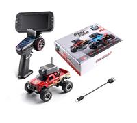 CyplayMach 3 Modello 1:64 Scala RC Monster Truck con FPV, APP Control RC Car, Mini Off Road RTR Veicolo con luce LED, Veicolo in Prima Persona in Tempo Reale per Adulti