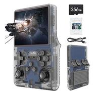 CyplayMach Console Portatile Retro Gaming 256GB - Schermo IPS 3.5”, Oltre 30.000 Giochi, Dual Joystick, Batteria 3800mAh, Emulatore Multi-Piattaforma, R40S Pro