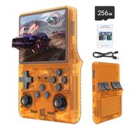 CyplayMach Console portatile retrogaming R40S Pro 3.5″ IPS - Linux, 256 GB (oltre 30.000 giochi), Doppio joystick, batteria 3800 mAh