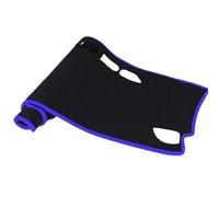 CYPMDW Copertura Cruscotto Auto per Hyundai I20 2021 2022 2023 2024 Guida A Sinistra 3 Colori Pad Auto in Fibra di Poliestere Copertura Cruscotto Auto Tappetini Antiscivolo(Blu)