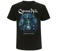 Cypress Hill Elefanti Su Acido Hip Hop Rap Zanne Musica Dj Camicia Ch-Eoa-Ts-Blk