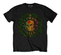 Cypress Hill South Gate Logo & Leaves autorizzato Uomo maglietta