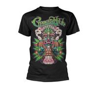 Cypress Hill Unisex Adult Tiki Time T-Shirt S Black