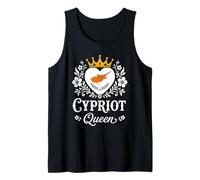 Cypriot Queen Cyprus Flag Proud Cypriot Woman Canotta