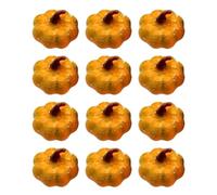 Cypsnaon Zucche in Schiuma 12 Mini Pezzi Decorativi in Schiuma Realistica | Decorazioni Casa Per Il Ringraziamento Per Festa Del Banchetto Tavola Da Pranzo Cucina Rustica
