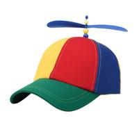 CYQDMDSM Berretta da Baseball Unisex Bamboo Dragonfly Elica Cappello Arcobaleno Blocco Superiore Brillantemente All'aperto di Protezione Solare-color-55-59cm