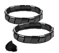 Cyqfei Sweevly Hematite Bracelet - Natural Hematite Bracelet for Men, Sweevly Band-Sharpens Focus and Confidence, Scattered Energy and Stress, Natural Way to Reclaim Your Masculine Edge (2)