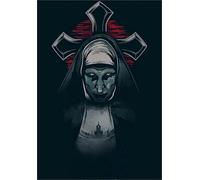 CYQFEZ Puzzle 1000 Pezzi ，Difficult Puzzle,Horror Film The Nun Painting ， Adult Giocattoli Sfida Personalizzati Gifts,Giocattoli Per La Sfida Del Divertimento In Famiglia,Yz303Wz