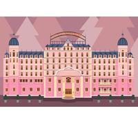 CYQFEZ The Grand Hotel Art Poster ，Per Giocattoli Puzzle Antistress Per Adulti E Famiglie ，Decorazione Artistica Da Parete ，1000 Pezzi Puzzles Ky311Zp