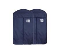 CYQQRDZSW 60x110 cm Pollici Borsa Porta Abiti da Viaggio, Custodia per Abiti, Copriabiti, Borse for Abiti da Uomo for Riporre L'armadio, Custodia Abiti con Cerniera(Blue)