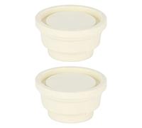 Cyrank 2 Pezzi Parampestri per Scala della Piscina, coperture del Piede del Cappuccio in Gomma proteggono la Protezione di Sicurezza della Protezione del Tappo per paraurti per Le Scale