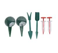 Cyrank 6 Pezzi Mini Spargisemi, Dispenser Portatile per Semina Manuale Dispenser Riutilizzabile per Fioriera Manuale Piantine Dibber per Semi Piccoli Carota Lattuga Spinaci Seminatore