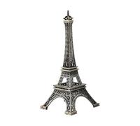 Cyrank Torre Eiffel, Statua della Torre Eiffel in Metallo Decorazione in Lega di Zinco Torre Eiffel di Parigi Statuetta da Collezione Replica Torre Eiffel Francese per Tavolo(10CM)