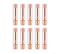 CYRENT 10 punte di contatto per torcia di saldatura e kit ugelli per MIG MAG per MB15 per 15AK 14AK compatibile con saldatrici MIG200 MIG250 MT2000 HBM1200