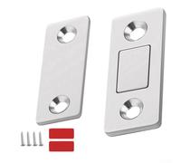 CYRENT 2 chiusure magnetiche ultra sottili per porte, armadi, armadi, invisibili, per mobili