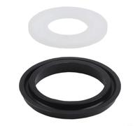 CYRENT 2 pezzi cisterna parti di ricambio per Geberit Flat Seal valvola di scarico gomma e silicone guarnizione set prevenzione perdite kit di riparazione fai da te