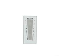 CYRENT 30Fabric Trama Densità Specchio Filo Contatore Strumento di Misura Vetro Trasparente Ambito 10-120 Fili/cm Analisi Tessile (SFY2120)