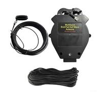 CYRENT Antenna a onde corte a 8 bande con alloggiamento in ABS Balun da 1 a 64, per radio amatoriale, campeggio o uso domestico, 150 W, 100 W (4010-1000 W)