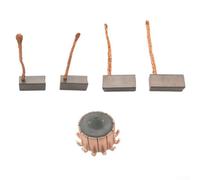 CYRENT Commutatore del motore del ventilatore del condizionatore d'aria automobilistico e set di spazzole di carbone progettato per Toyota per i modelli Honda per ripristinare l'efficienza dell'aria