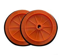 CYRENT Confezione da 2 piastre di supporto per lucidatura buffer da 15,2 cm, per tamponi senza fili, con resistenza al calore e stabilità di lucidatura affidabile (12,7 cm)