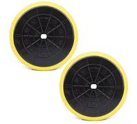 CYRENT Confezione da 2 piastre di supporto per lucidatura buffer da 15,2 cm, per tamponi senza fili, con resistenza al calore e stabilità di lucidatura affidabile (15,2 cm)