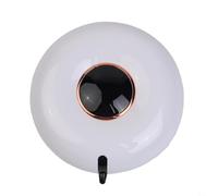 CYRENT Dispenser automatico di sapone a parete ricaricabile schiuma pompa di sapone con sensore a infrarossi mani No Touch Wash ABS capacità 280 ml per cucina