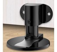 CYRENT Fermaporta magnetico, design invisibile, altezza regolabile 0 15 mm, forte forza di tenuta con vite o installazione automatica per più superfici della porta (nero)