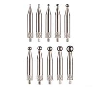 CYRENT Indicatore del quadrante Punto di contatto sfera in carburo M2.5 filettatura 30 mm gambo in acciaio inossidabile resistente all'usura per strumento di misurazione digitale opzioni multiple di