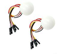 CYRENT Modulo sensore di luce digitale, BH1750FVI, confezione da 2, comunicazione I2C, rilevamento 1-65535 Lux, per progetti con microcontrollore