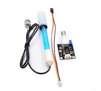 CYRENT Modulo sensore di pH per Arduino con connettore BNC 65W ricarica rapida compatibile con test di qualità dell'acqua dell'acquacoltura e dell'acquario