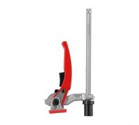 CYRENT Morsetto da tavolo per lavorazione del legno, in acciaio al cromo vanadio, meccanismo a cricchetto a sgancio rapido, con ganascia autoallineante, 19 mm (19 mm)