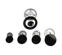 CYRENT Set di cappelli da cucina, coperchio per fornello, tappo per fornello a gas, kit per fornelli a gas Sabaf, 10 pezzi (piatto)