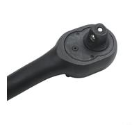 CYRENT Set di chiavi a cricchetto a 72 denti, 3 pezzi, 1/4 3/8 1/2 per | Manico ergonomico curvo, impugnatura in gomma sicura, controllo confortevole, riduzione dell'affaticamento della mano