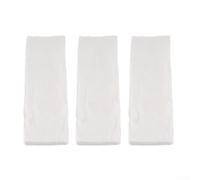 CYRENT Set di coperte di sicurezza per camini in fibra di magnesio e silicato, per caminetti, forni, bruciatori a gel, 3 pezzi (30 x 10 x 1,5 cm)