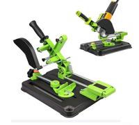 CYRENT Supporto regolabile per smerigliatrice angolare con morsetto a 45 gradi e staffa fissa che fornisce un posizionamento preciso del taglio e vantaggio meccanico di risparmio di manodopera