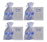 CYRENT Sympathy Keepsake Forget Me Not Angel, regalo progettato per i propri cari e fornire una presenza confortante durante la perdita(4)