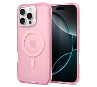 CYRILL Spigen UltraSheer Mag Custodia Compatibile con iPhone 16 Pro Max (TPU, PC | Pink)
