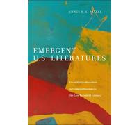 Cyrus Patell Emergent U.S. Literatures (Tascabile)