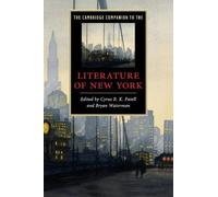 Cyrus R. K. Pate The Cambridge Companion to the Literature of New Yo (Tascabile)