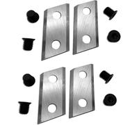 CYSJ 2 Paia di Lame per cippatrice per trituratore da Giardino per Eco ES1600 per McCulloch MCS2001