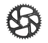 CYSKY Corona a montaggio diretto, 32T, 34T, 36T, 38T, 40T, 3 mm, offset, denti stretti e larghi, CNC 7075, per guarnitura con interfaccia SRAM GXP (nero, 40T)